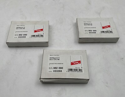 [LOT OF 3] NEW- DEHNGUARD S DG S 275 FM SURGE PROTECTOR Art.No. 952090 W/ 952010