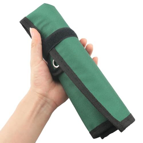 10PCS Portable Combination Wrench Tool Bag Wrench Roll Up Pouch Bag Wrench Or... - Picture 5 of 6