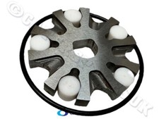 HENNY PENNY PRESSURE FRYER OIL LEESON MOTOR PUMP IMPELLER O-RING SEAL & ROLLERS