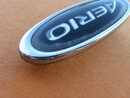 02 03 04 05 06 07 SUZUKI AERIO RIGHT FENDER EMBLEM LOGO BADGE SYMBOL SIGN A44206 - Picture 3 of 4