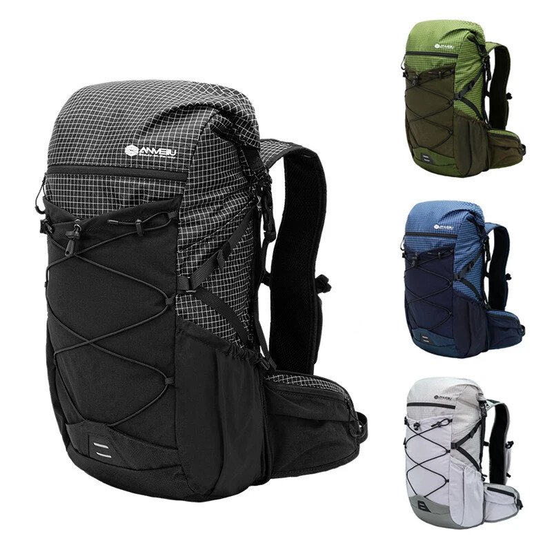 Mochila de Montañismo 30L Gran Capacidad Hombres Mujeres Viaje al Aire Libre Senderismo Bolsa