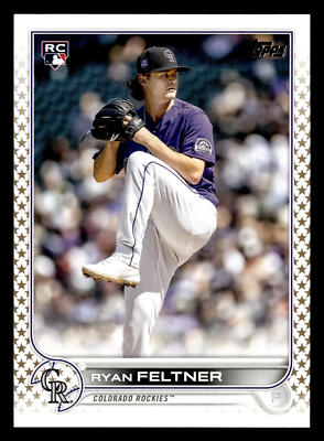 Ryan Feltner 2022 Topps Gold Star SP #373 Colorado Rockies Rookie RC *030
