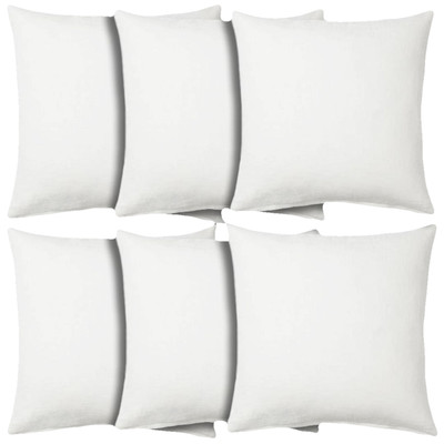 Set Of 6 30x30 Pillow Insert Decorative Throw Pillow Stuffer Arm