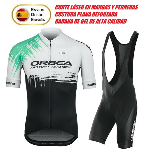 EQUIPACION CICLISMO ROPA CONJUNTO BICI MAILLOT CULOTE ORBEA FACTORY TEAM  HIRU | eBay