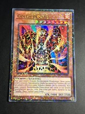 yu gi oh golem di lava hac1-it008 deck burn foil ultra rara ita