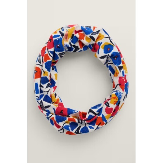 Seasalt Organic Cotton Handyband - Zennor Blooms Chalk Mix - BNWT