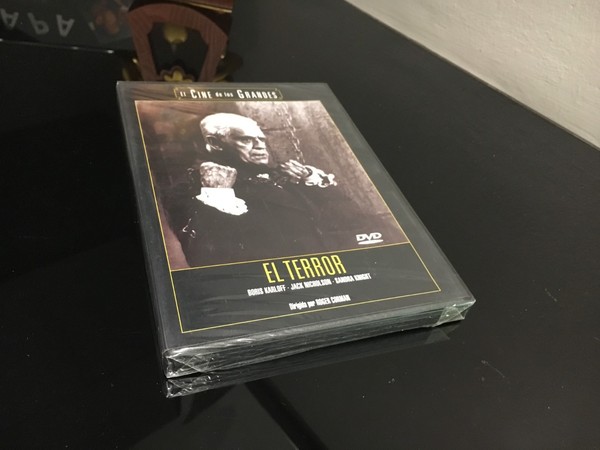 DER Terror Boris Karloff Jack Nicholson Sandra Knight DVD Versiegelt NEU-image