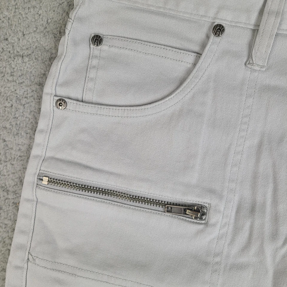 Pantalones Cortos INC International Concepts Para Hombre 34 Gris Denim Cremallera Bolsillo Mezcla de Algodón Foto 4 de 4