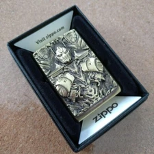 Zippo Transformers 3D Sculpture Single Sided Lighter w/Box Wick Flint replaced