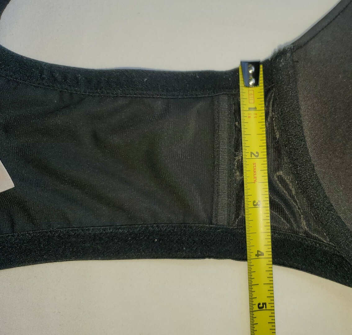 Cacique Boost Plunge Minimizer Black Bra 40DDD Lightl… Gem