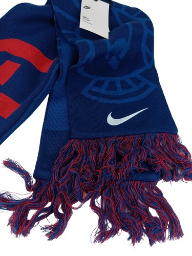 Men's Nike Team USA Knit Sport Winter Scarf Blue Red One Size DM2316-483 - Picture 2 of 2