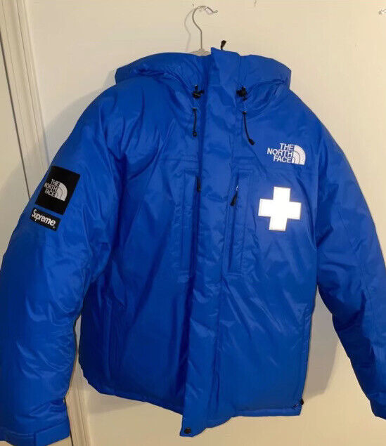 supreme the north face summit Series rescue baltoro jacket blue