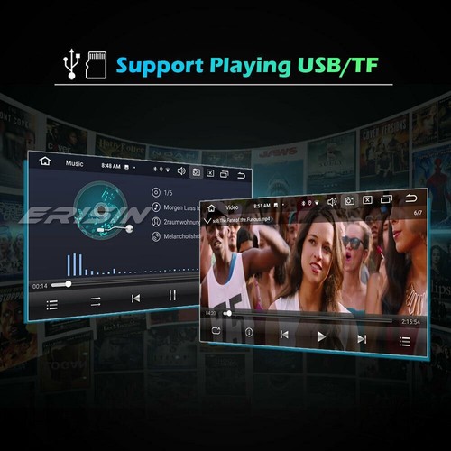 7" 8-Kern DAB+ CarPlay TPMS Android 12 Autoradio GPS für VW T5 Multivan Touareg - Bild 9 von 14