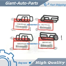 OEM 2 sets Cylinder Head Solenoid Gasket VTEC For Honda 15815R70A01 15845R70A01