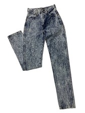 Vtg Wrangler Acid Wash Jeans Womens Size 3 23 x 33 Western Cowgirl 14MWZHD USA