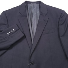 475 Armani Exchange Gray Pin Stripe Modern Fit Suit Jacket Blazer Mens Size 40L