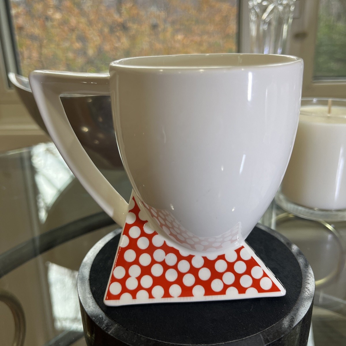 Vintage Kato Kogei Japan Fujimori Collection Alpha-3 Coffee