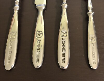 JOHN DEERE - ENGRAVED - Stainless Flatware Silverware YOUR CHOICE - GIBSON -