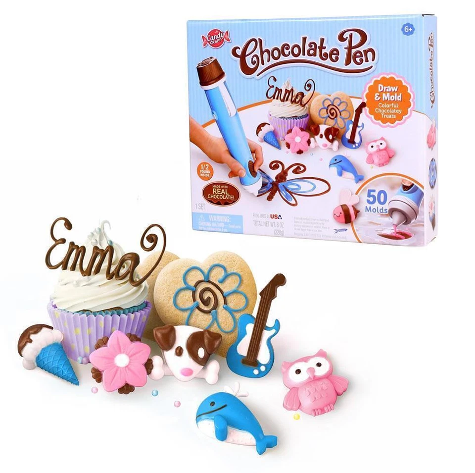 Sky Rocket Caramelo Artesanal Pluma Pastelería Decoración Niños Kit Divertido Foto 2 de 4