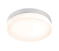 Flat Round LED Ceiling Light Bedroom Bathroom Warm White HUDSON of Sensio