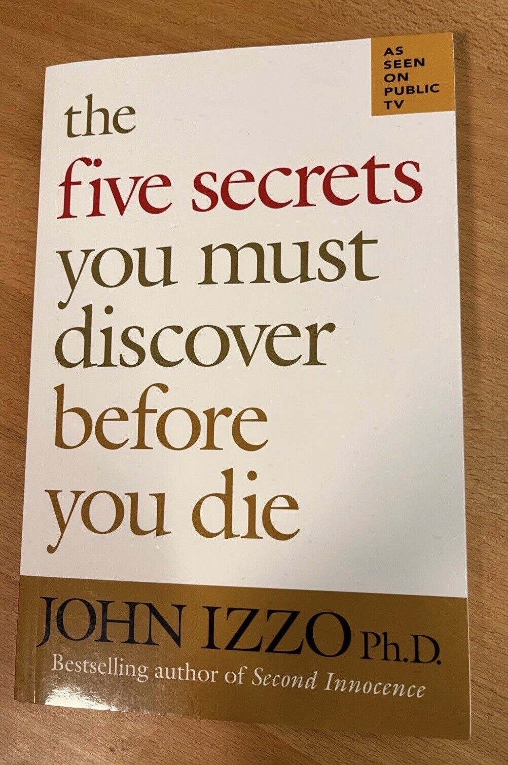 Thumbnail - The Five Secrets You Must Discover Before You Die Von John Izzo
