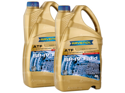 8 Liter (2x4L) RAVENOL ATF SP-IV Fluid Automatikgetriebeöl