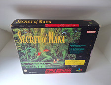 SNES Super Nintendo Secret of Mana Big Box