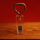 Vtg  1962 seattle's world fair Acrylic Bottle Opener- 5 inch — photo 1