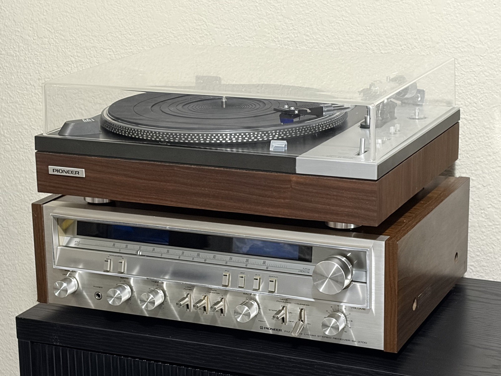 Pioneer PL-510A, Pioneer SX-3700, Yamaha NS-AP5700BLF / Local Pickup Only!