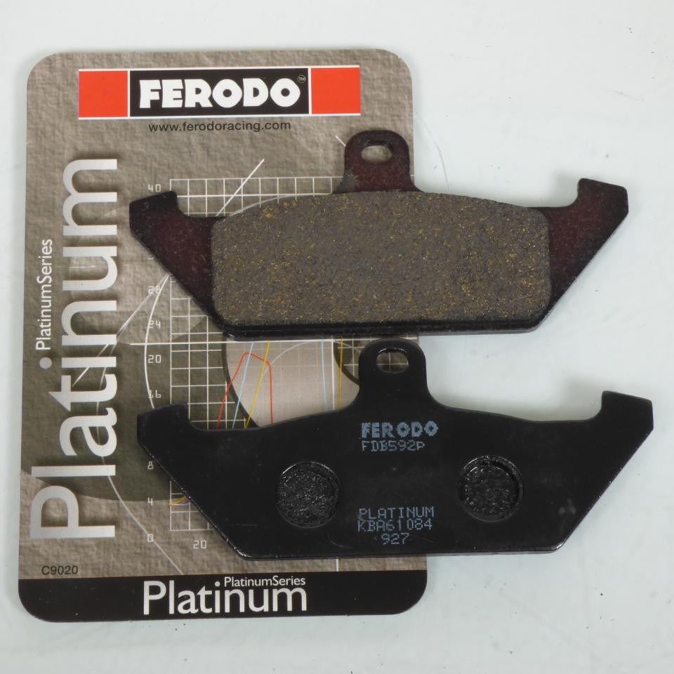 Plaquette de frein Ferodo avant moto Ducati 350 Indiana 1987 1988 1989 rechange neuve