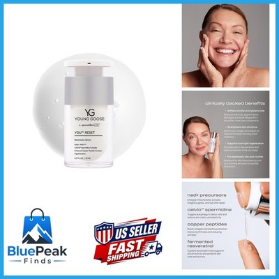 Young Goose Youth Reset Face Serum Peptides & Resveratrol, 15 mL