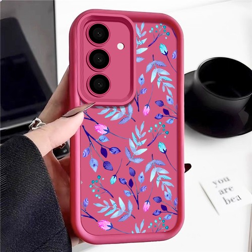 Kwiatowe etui na Samsung Galaxy S25 S24 S23 FE S22 A56 A16 A15 A55 A05 miękkie etui - Zdjęcie 6 z 11