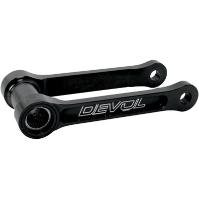 DeVol 0115-3303 Lowering Link Black -1''