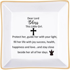 Baptism Gifts for Girls Christian, First Communion, Confirmation Gifts for Te...