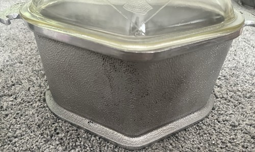 LOT OF 3 Vintage Guardian Service Cookware Heart Triangle Casserole W/Glass Lids - Picture 9 of 9