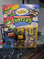 Sealed 1991 TALKIN    LEONARDO Teenage Mutant Ninja Turtles Unpunched Playmates