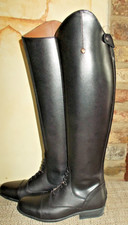 Sergio Grasso Leder Stiefel, schwarz, Gr. 38 ...