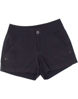 Athleta Damen Chino Shorts US 0 XS W28 Navy Blau Polyester AW13