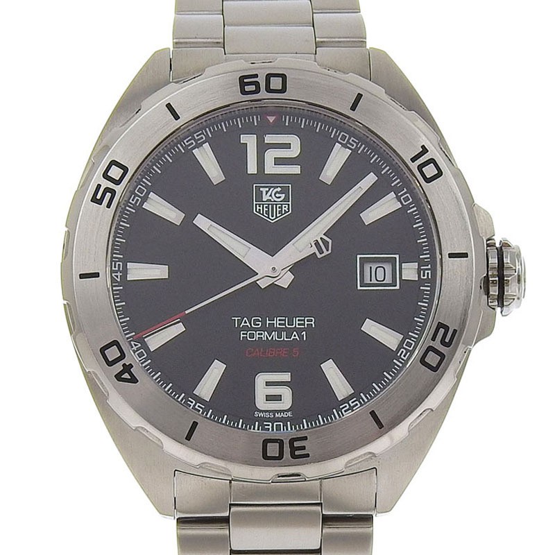 TAG Heuer Formula 1 Automatic Men's Watch Black Dial WAZ2113 Pre-Owned