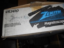 Zenith vcr VRJ410; internal wrapping is sealed /never opened.