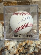 Junior Caminero Authentic MLB Autographed Baseball