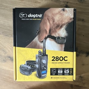 Dogtra 280C Black Dog Training Collar w/ Vibration & Static/Shock Control