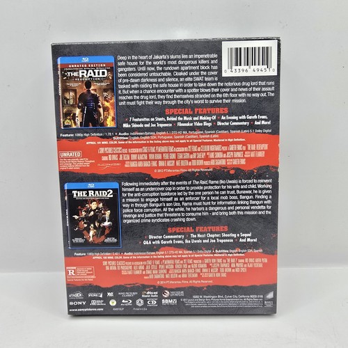 The Raid 2-Movie Blu-ray Collection the Raid: Redemption & the Raid 2 - Imagen 2 de 7