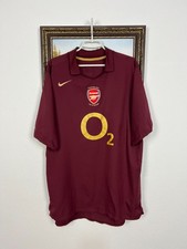 Arsenal Home football shirt 2005 Soccer Nike Jersey Mens Trikot Gunners Size 2XL