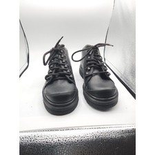 Doc Martens Black Argo 6 Hook Lace To Toe Boot Y2K Size 4 AW004 PC04B
