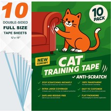 Cat Scratch Deterrent Tape   10 Double-Sided Anti-Scratching Sticky Tape   Pr...