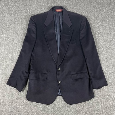 Vintage Loro Piana 100% Cashmere Sport Coat Blazer Jacket 43R Nordstrom Made USA
