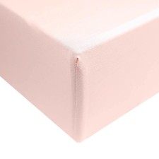 Copper Pearl Premium Knit Baby Crib Sheet for Standard Mattress, Breathable