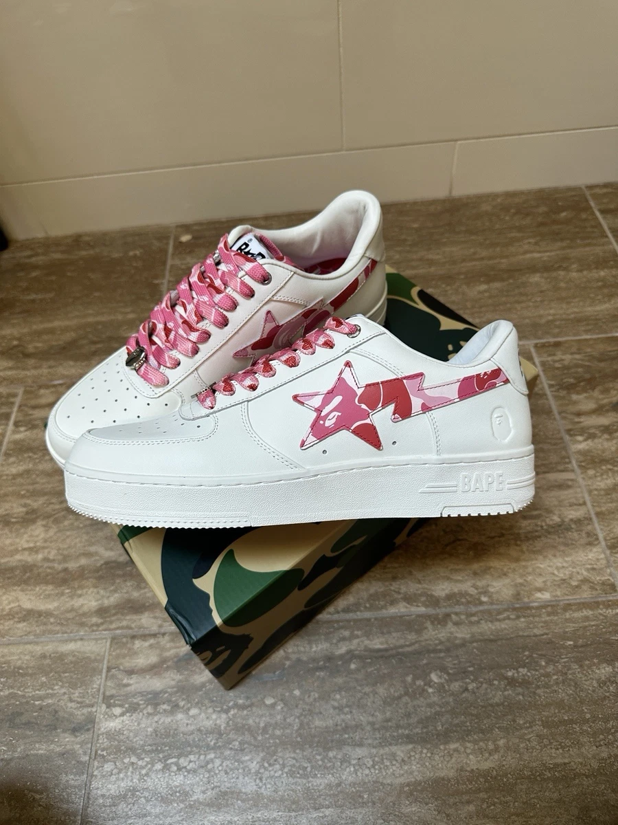 A bathing ape Bapesta Pink for sale | eBay