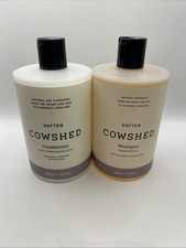 x2 Cowshed SOFTEN Shampoo & Conditioner 500ml Duo Jumbo